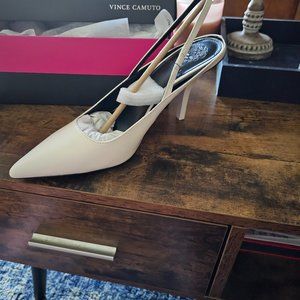 Brand new slingbacks